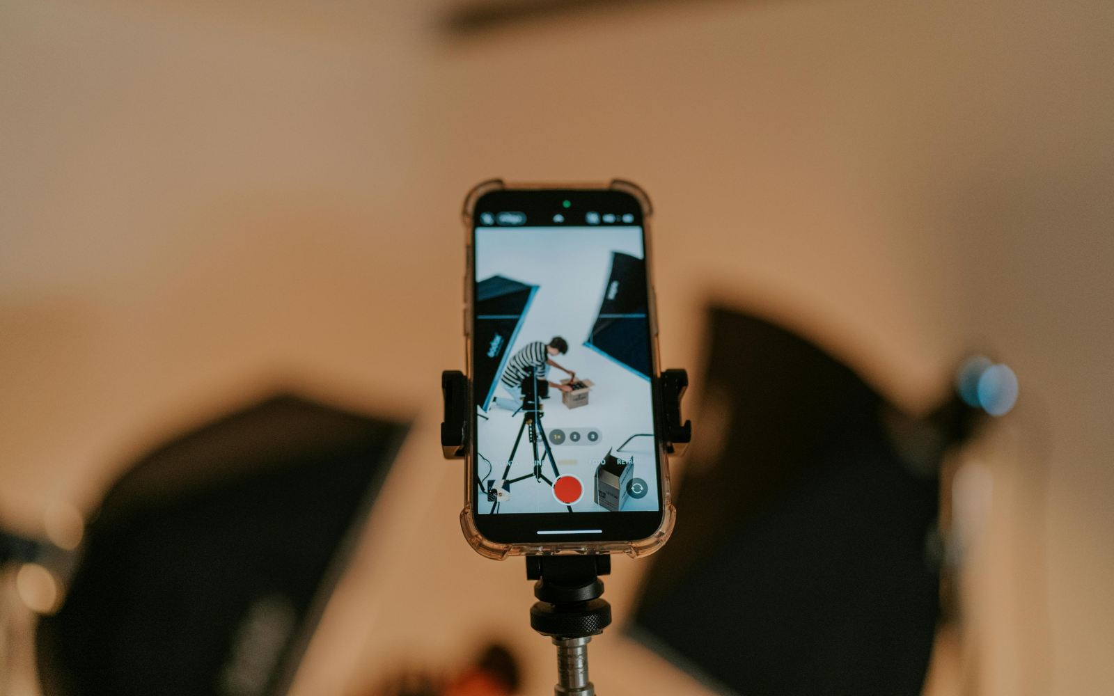 Social media content creation for a local business